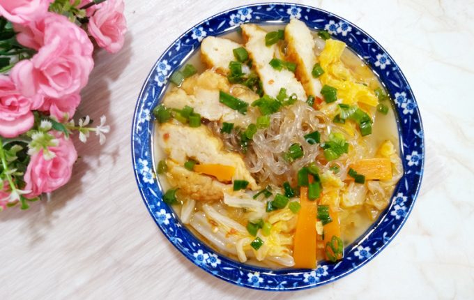 Thực đơn hàng ngày: Miến chả mực