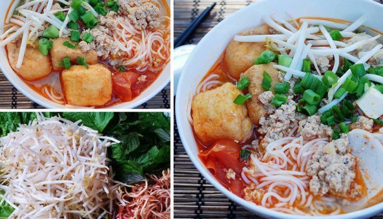 Thực đơn hàng ngày: Bún riêu cua