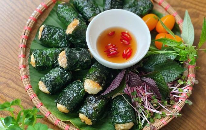 Thực đơn hàng ngày: Chả gà lá lốt