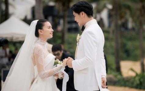 Ngô Thanh Vân diện 3 váy cưới trong hôn lễ
