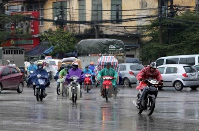 Thời tiết hôm nay ngày 23/6/2022 Hà Nội có mưa rào và dông