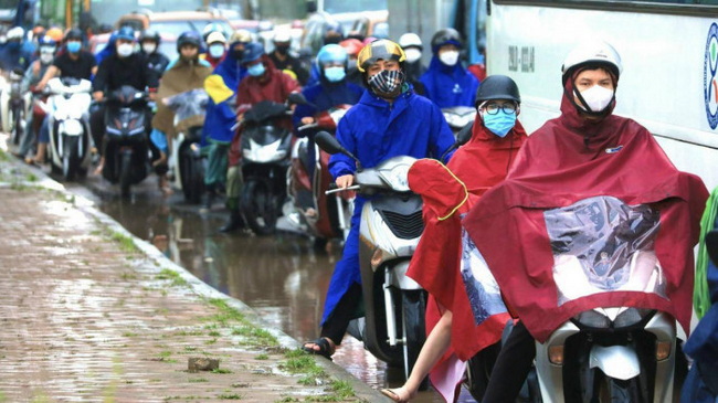 Thời tiết hôm nay 29/6: Hà Nội có mưa to từ chiều tối