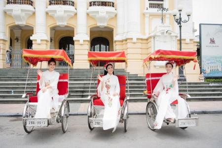 Ngọc Hân đọ sắc cùng đàn em Đỗ Mỹ Linh, Đỗ Thị Hà