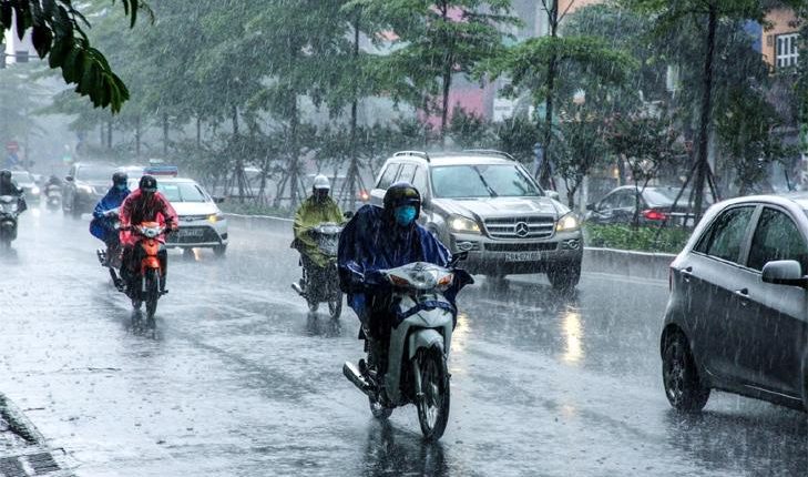 Dự báo thời tiết ngày 30/7/2022: Hà Nội hứng mưa to