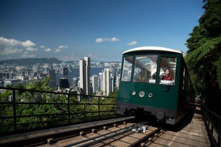 Biểu tượng du lịch Hồng Kông – xe điện núi Thái Bình hoạt động trở lại sau khi tu sửa