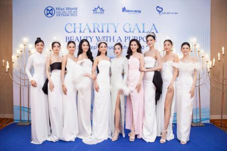 Dàn Hoa hậu, Á hậu hội ngộ tại sự kiện đấu giá từ thiện