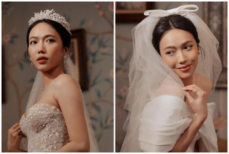 Diệu Nhi xinh đẹp trong loạt váy cưới để chuẩn bị cho hôn lễ