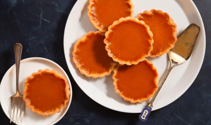 Thực đơn hàng ngày: Bánh tart bí đỏ