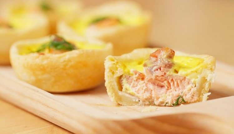 Thực đơn hàng ngày: Bánh tart cá hồi hun khói