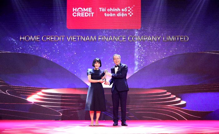 Home Credit nhận giải thương hiệu truyền cảm hứng 2022