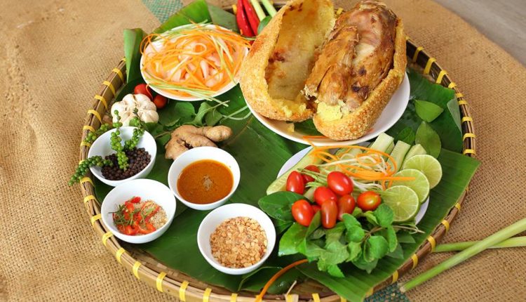 Thực đơn hàng ngày: Gà bó xôi