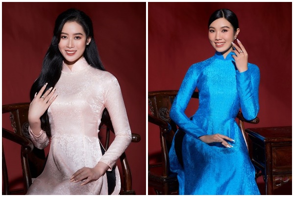 Dàn thí sinh Hoa hậu Việt Nam gây thương nhớ với tà áo dài thướt tha