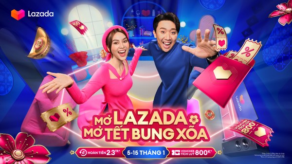 Lễ hội mua sắm “Tết Sale bung xõa” của Lazada