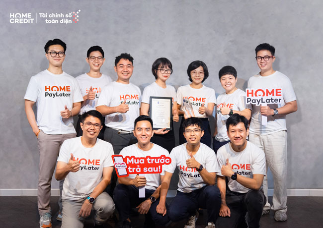 home paylater, tài chính số, home credit