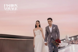 Á hậu Phương Anh được bạn trai cầu hôn giữa sự kiện thời trang ở Phú Quốc