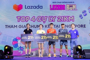 Giải chạy Lazada Run Việt Nam đã diễn ra thành công