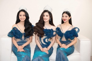 Top 3 Miss World Việt Nam 2023 'lên hương' nhan sắc