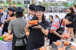 K-Food Fair Việt Nam 2023 kết hợp B2B và B2C thu hút 40.000 lượt khách tham gia