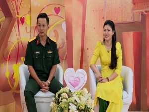 Chàng quân nhân tiết lộ lý do 'cưa cẩm' vợ xinh đẹp khiến Quốc Thuận “đứng hình”