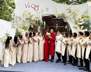 Siêu mẫu Vĩnh Thuỵ và con gái đại gia Đà Lạt tổ chức đám cưới