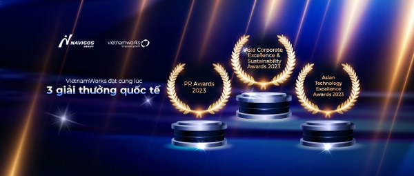 Navigos Group cùng VietnamWorks được nhiều giải thưởng quốc tế
