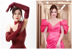 Hoa hậu Phan Kim Oanh khoe nhan sắc rạng rõ sau khi giảm cân