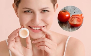 Cách trị môi thâm đơn giản nhất bằng chanh và cà chua