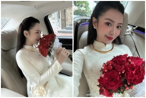 Diễn viên Kim Oanh tổ chức lễ cưới tại quê nhà Quảng Trị