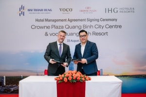 IHG mở rộng quy mô hoạt động đến Quảng Bình với hai dự án khách sạn mới