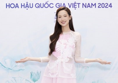 Mỹ nhân Việt diện áo dân tộc lên thảm đỏ Hoa hậu Quốc gia Việt Nam