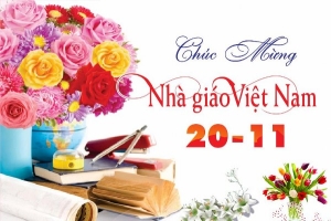 Gợi ý lời chúc dành cho thầy giáo nhân ngày Nhà giáo Việt Nam 20/11