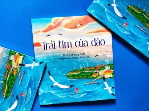 Ra mắt tập thơ “Trái tim của đảo