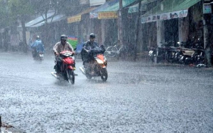 Dự báo thời tiết ngày 18/5/2025: Mưa xối xả ở miền Bắc