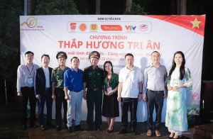 Thắp hương tri ân 2025 - Sáng mãi tình đất nước, cùng nguyện ước mai sau - 15 năm một hành trình tri ân