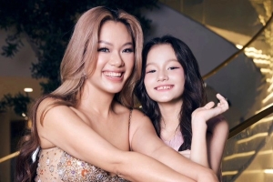 Ailani - con gái ca sĩ Phương Vy - gây chú ý với vẻ đẹp ngọt ngào