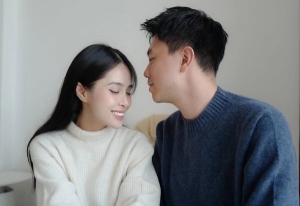 Vợ chồng ca nương Kiều Anh thường xuyên dành cho nhau lời nói yêu thương