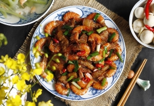 Thực đơn hàng ngày: Tôm rang