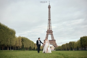 Ảnh cưới của Hoa hậu Đỗ Thị Hà tại châu Âu