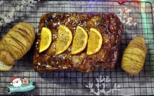 Thực đơn hàng ngày: Sườn tảng nướng cam