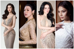 4 Á hậu được đánh giá sở hữu đường nét cuốn hút, càng ngắm càng mê