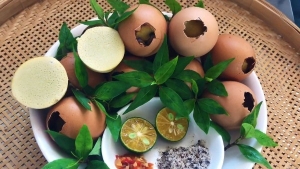 Thực đơn hàng ngày: Trứng gà nướng