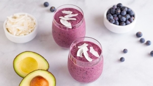 Thực đơn hàng ngày: Yaourt việt quất đá xay