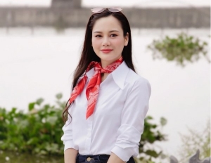 Nữ diễn viên, Trung tá Huyền Sâm gây ấn tượng trong bộ phim 