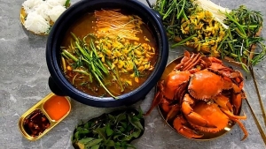 Thực đơn hàng ngày: Lẩu cua Cà Mau