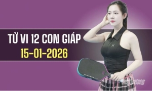 Ngày 15/1/2026 tử vi 12 con giáp Tuổi Thân, Thìn đón lộc lớn