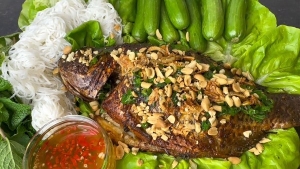 Thực đơn hàng ngày: Cá rô phi nướng 