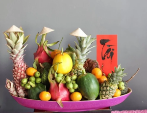 Gợi ý cách bày mâm ngũ quả 3 miền