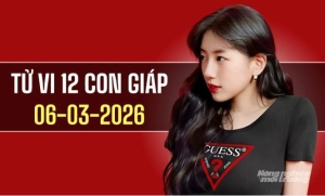 Ngày 6/3/2026: Tử vi 12 con giáp tuổi Sửu may mắn, tuổi Dần tự tin