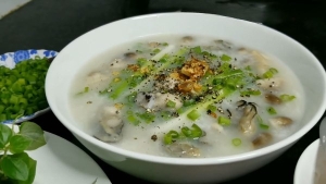 Thực đơn hàng ngày: Cháo hàu