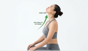 Cùng 4 bài tập đơn giản khắc phục tình trạng chảy xệ và nếp nhăn vùng cổ